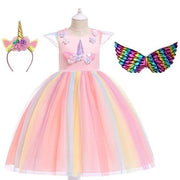 Unicorn Princess Party Dress Set