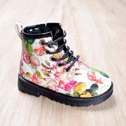 Floral Print Water Proof Boots