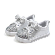 Glittered Bowknot Sneakers